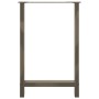 Patas para mesa de centro de acero natural 2 uds 60x(90-91) cm de , Patas para mesas - Ref: Foro24-4013335, Precio: 96,98 €, ...