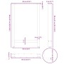 Patas para mesa de centro de acero natural 2 uds 60x(90-91) cm de , Patas para mesas - Ref: Foro24-4013335, Precio: 96,98 €, ...
