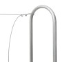 Leñero acero galvanizado 300x25x150 cm de , Bolsas y soportes de leña - Ref: Foro24-4100707, Precio: 43,46 €, Descuento: %