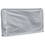 Leñero con protector de lluvia 250x25x150 cm acero galvanizado de , Bolsas y soportes de leña - Ref: Foro24-4100711, Precio: ...