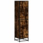 Aparador alto madera de ingeniería y metal 35,5x35x139 cm de , Aparadores - Ref: Foro24-849056, Precio: 92,73 €, Descuento: %