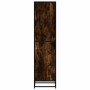 Aparador alto madera de ingeniería y metal 35,5x35x139 cm de , Aparadores - Ref: Foro24-849056, Precio: 92,73 €, Descuento: %