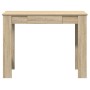 Escritorio madera contrachapada color roble sonoma 100x45x75 cm de , Escritorios - Ref: Foro24-860429, Precio: 67,37 €, Descu...