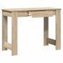 Escritorio madera contrachapada color roble sonoma 100x45x75 cm de , Escritorios - Ref: Foro24-860429, Precio: 67,37 €, Descu...