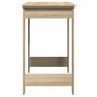 Escritorio madera contrachapada color roble sonoma 100x45x75 cm de , Escritorios - Ref: Foro24-860429, Precio: 67,37 €, Descu...