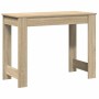 Escritorio madera contrachapada color roble sonoma 100x45x75 cm de , Escritorios - Ref: Foro24-860429, Precio: 67,37 €, Descu...