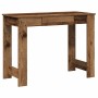 Escritorio de madera de ingeniería envejecida 100x45x75 cm de , Escritorios - Ref: Foro24-860434, Precio: 62,76 €, Descuento: %