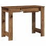 Escritorio de madera de ingeniería envejecida 100x45x75 cm de , Escritorios - Ref: Foro24-860434, Precio: 62,76 €, Descuento: %