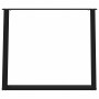 Patas para mesa de comedor en forma de U 2 uds acero negro de , Patas para mesas - Ref: Foro24-4012800, Precio: 87,80 €, Desc...
