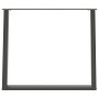 Patas para mesa comedor forma U 2uds antracita 90x(72-73) cm de , Patas para mesas - Ref: Foro24-4012802, Precio: 104,14 €, D...