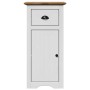 Mueble de baño BODO blanco y marrón 44x30x90 cm de , Muebles de baño - Ref: Foro24-4016858, Precio: 76,06 €, Descuento: %