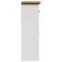 Mueble de baño BODO blanco y marrón 44x30x90 cm de , Muebles de baño - Ref: Foro24-4016858, Precio: 76,06 €, Descuento: %