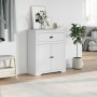Mueble de entrada BODO blanco 80x35x90 cm de , Baúles de almacenamiento - Ref: Foro24-4016866, Precio: 126,35 €, Descuento: %