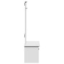 Mueble de entrada con ganchos BODO blanco 50x40x157 cm de , Bancos para recibidores y almacenamiento - Ref: Foro24-4016872, P...
