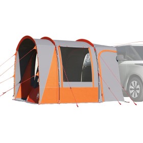 Tienda de campaña de coche 4 personas impermeable gris-naranja de , Tiendas de campaña - Ref: Foro24-4009499, Precio: 186,46 ...