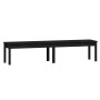 Banco de jardín de 2 plazas madera maciza pino 203,5x44x45 cm de vidaXL, Bancos de jardín - Ref: Foro24-824022, Precio: 113,0...