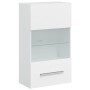 Muebles para TV 5 piezas con iluminación LED blanco mate de , Muebles TV - Ref: Foro24-3324229, Precio: 320,40 €, Descuento: %