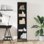 Estantería madera ingeniería negra 40x35x170,5 cm de , Librerías y estanterías - Ref: Foro24-849139, Precio: 82,91 €, Descuen...