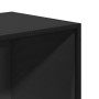 Estantería madera ingeniería negra 40x35x170,5 cm de , Librerías y estanterías - Ref: Foro24-849139, Precio: 82,91 €, Descuen...