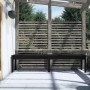 Banco de jardín de 2 plazas madera maciza pino 203,5x44x45 cm de vidaXL, Bancos de jardín - Ref: Foro24-824022, Precio: 113,0...