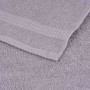 Toallas de ducha 4 uds 100% algodón gris 70x140 cm 360 gsm de , Toallas - Ref: Foro24-136834, Precio: 42,33 €, Descuento: %
