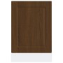 Panel para lavavajillas Porto madera contrachapada roble marrón de , Armarios de cocina - Ref: Foro24-854134, Precio: 29,85 €...