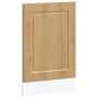 Panel lavavajillas Porto madera contrachapada roble artesanal de , Armarios de cocina - Ref: Foro24-854136, Precio: 28,28 €, ...