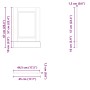 Panel lavavajillas Porto madera contrachapada roble artesanal de , Armarios de cocina - Ref: Foro24-854136, Precio: 28,28 €, ...