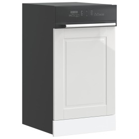Panel lavavajillas Porto madera contrachapada blanco brillante de , Armarios de cocina - Ref: Foro24-854129, Precio: 27,13 €,...