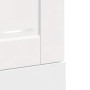 Panel lavavajillas Porto madera contrachapada blanco brillante de , Armarios de cocina - Ref: Foro24-854129, Precio: 27,13 €,...