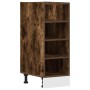Armario de horno madera ingeniería roble ahumado 30x44,5x81,5cm de , Armarios de cocina - Ref: Foro24-854197, Precio: 61,90 €...