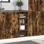 Armario de horno madera ingeniería roble ahumado 30x44,5x81,5cm de , Armarios de cocina - Ref: Foro24-854197, Precio: 61,90 €...