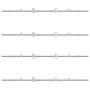 Kit de herrajes para puerta corredera 400 cm acero plateado de , Artículos para puertas - Ref: Foro24-3295768, Precio: 444,48...
