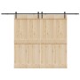 Kit de herrajes para puertas correderas acero negro 305 cm de , Artículos para puertas - Ref: Foro24-3295775, Precio: 130,41 ...