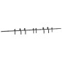 Kit de herrajes para puertas correderas acero negro 400 cm de , Artículos para puertas - Ref: Foro24-3295796, Precio: 195,19 ...