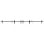 Kit de herrajes para puertas correderas acero negro 400 cm de , Artículos para puertas - Ref: Foro24-3295796, Precio: 195,19 ...