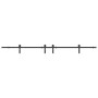 Kit de herrajes para puertas correderas acero negro 427 cm de , Artículos para puertas - Ref: Foro24-3295780, Precio: 142,65 ...