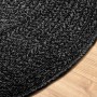 Alfombra ZIZUR apariencia yute interior exterior antracita de , Alfombras - Ref: Foro24-4010355, Precio: 56,79 €, Descuento: %