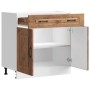 Mueble bajo de cocina Kalmar de madera antigua de ingeniería de , Armarios de cocina - Ref: Foro24-853505, Precio: 104,85 €, ...