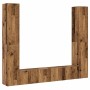 Muebles de TV de pared 6 uds madera vieja madera de ingeniería de , Muebles TV - Ref: Foro24-3328985, Precio: 262,76 €, Descu...