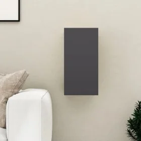 Mueble para TV de madera contrachapada gris 30,5x30x60 cm de vidaXL, Muebles TV - Ref: Foro24-803330, Precio: 35,54 €, Descue...