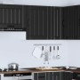 Armario de pared de cocina Lucca madera ingeniería negra de , Armarios de cocina - Ref: Foro24-853799, Precio: 60,02 €, Descu...