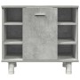 Set muebles de baño 2 piezas madera contrachapada gris hormigón de , Muebles de baño - Ref: Foro24-3324854, Precio: 142,40 €,...