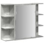 Set muebles de baño 2 piezas madera contrachapada gris hormigón de , Muebles de baño - Ref: Foro24-3324854, Precio: 142,40 €,...