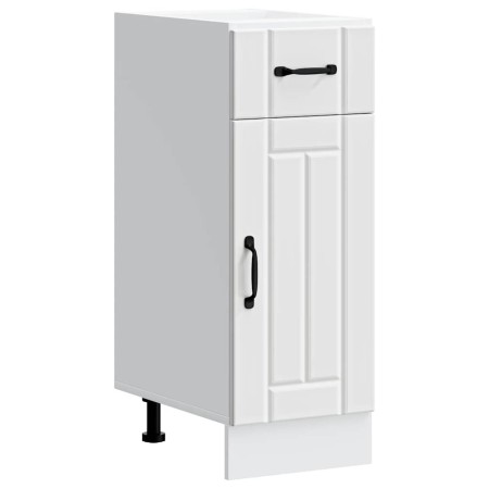 Mueble bajo de cocina Lucca madera de ingeniería blanca de , Armarios de cocina - Ref: Foro24-853697, Precio: 71,67 €, Descue...