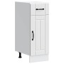 Mueble bajo de cocina Lucca madera de ingeniería blanca de , Armarios de cocina - Ref: Foro24-853697, Precio: 71,67 €, Descue...