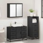 Juego de muebles de baño 3 pzas madera contrachapada negro de , Muebles de baño - Ref: Foro24-3301020, Precio: 283,52 €, Desc...