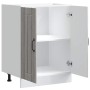 Panel para lavavajillas Lucca madera contrachapada sonoma gris de , Armarios de cocina - Ref: Foro24-853683, Precio: 86,56 €,...