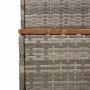 Escalón bañera hidromasaje gris 100x50x50,5 cm ratán sintético de , Accesorios para piscinas y spa - Ref: Foro24-4103945, Pre...