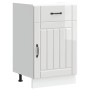 Mueble bajo de cocina Lucca blanca de alto brillo de , Armarios de cocina - Ref: Foro24-853719, Precio: 100,20 €, Descuento: %